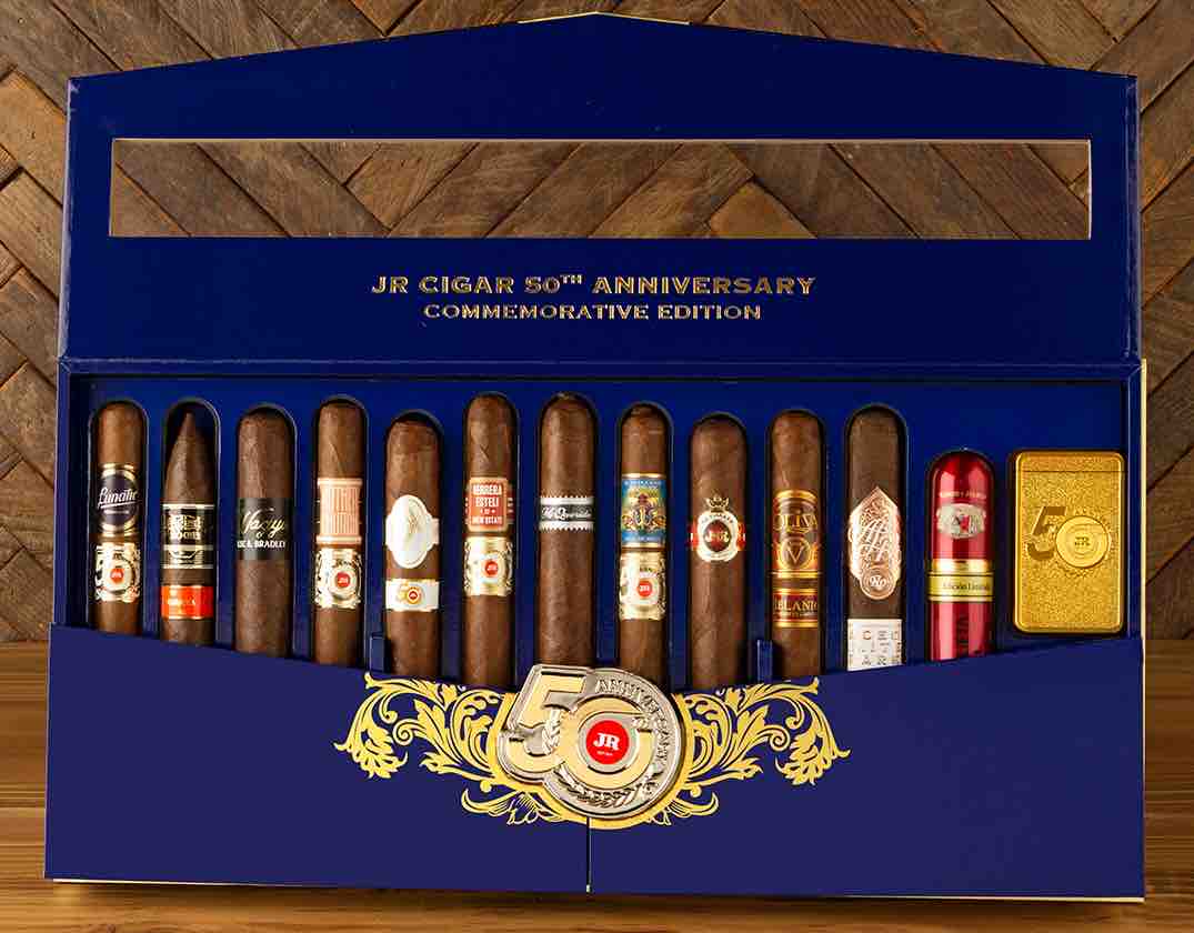 Cigar News: JR Cigar Announces 50th Anniversary Sampler Set