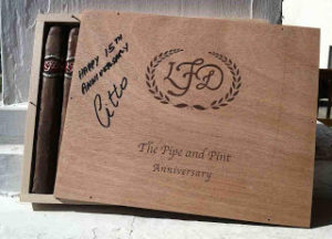 News: La Flor Dominicana Anniversary Cigar Coming to Pipe and Pint in Greensboro NC