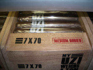 Cigar Preview: My Uzi Weighs a Ton 7 x 70