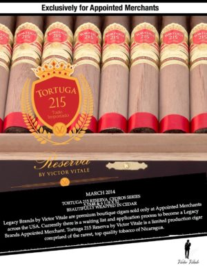 Cigar News: Tortuga 215 Cedro Belicoso Becomes Second Cedro Vitola (Cigar Preview)