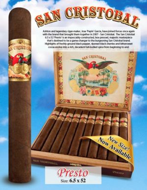 Cigar News: San Cristobal Presto (Cigar Preview)