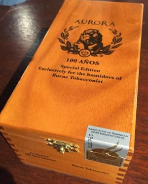 Cigar News: La Aurora Cien Años Lancero Cameroon Becomes Exclusive to Burns Tobacconist