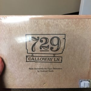 Cigar News: Crowned Heads Creates 729 Calloway Lane as Small Batch Exclusive for Cigar Federation