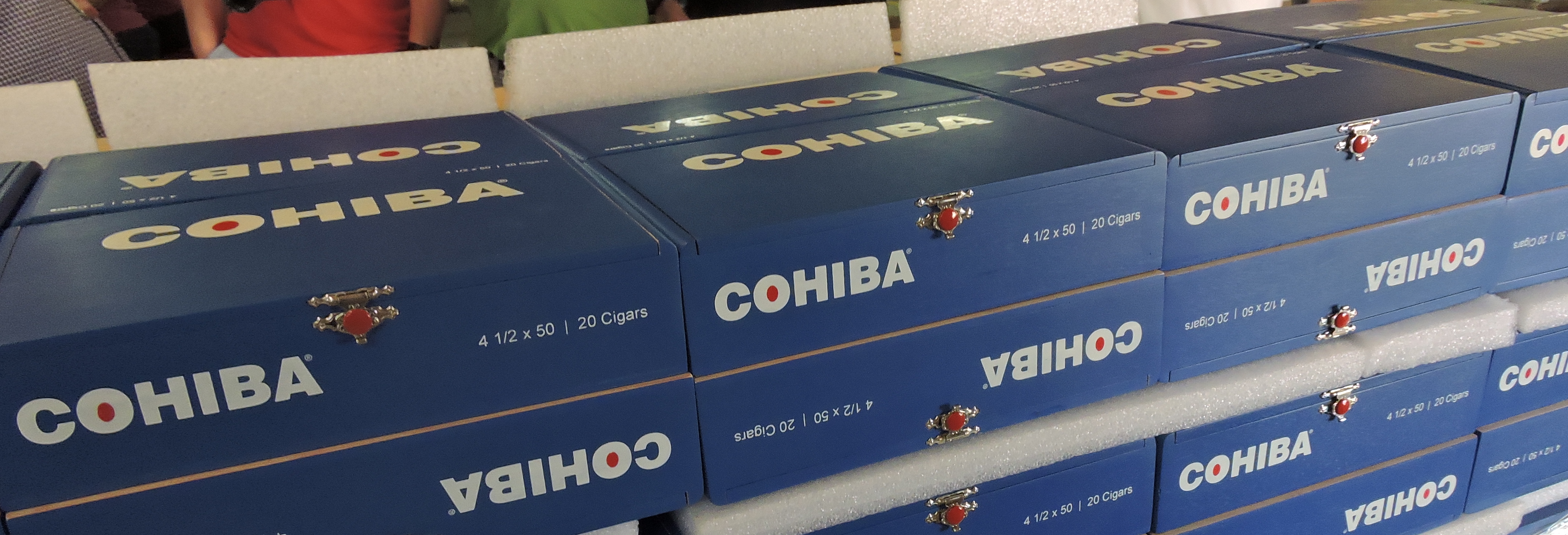 Cohiba Blue Boxes