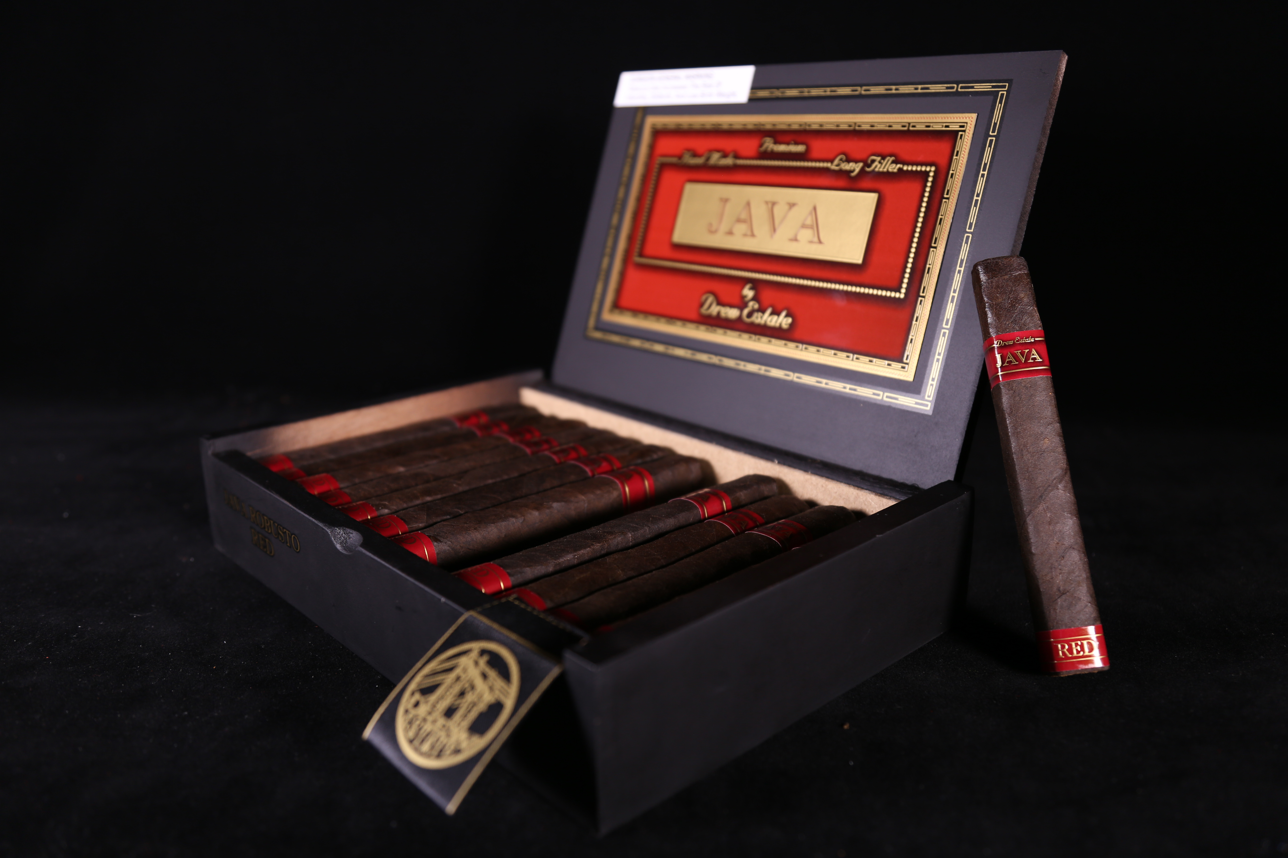 Java Red Box w Cigar