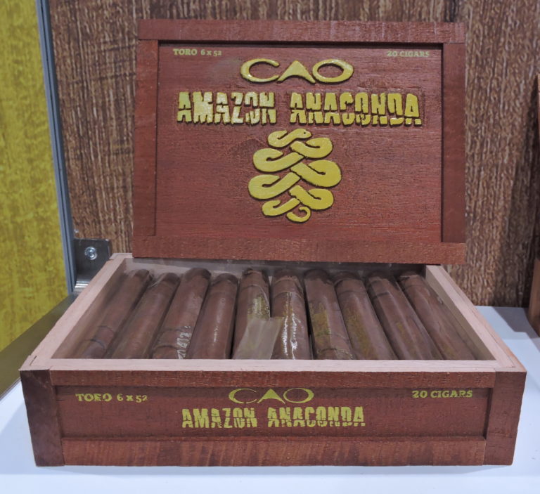 Agile Cigar Review CAO Amazon Anaconda Cigar Coop