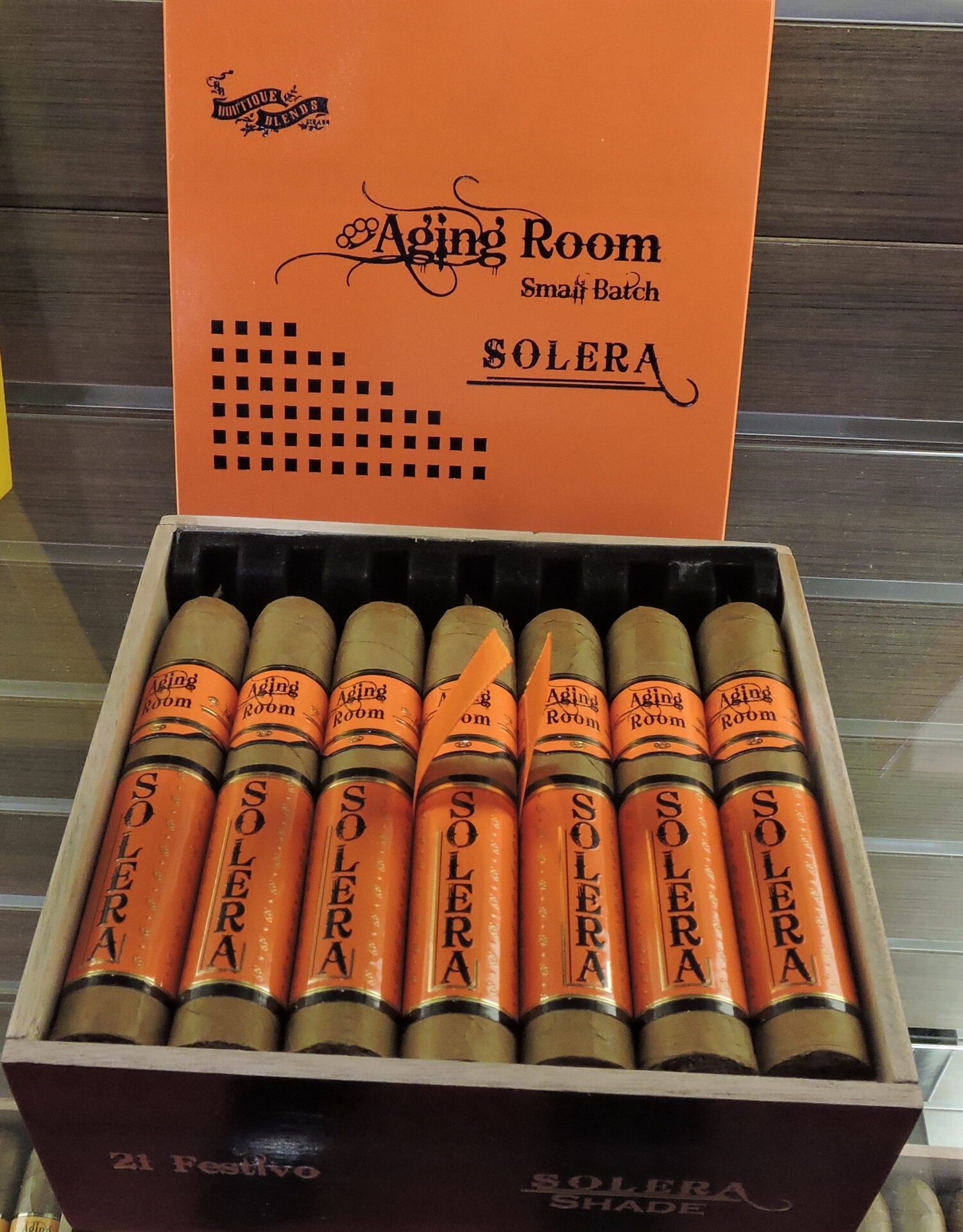 Aging Room Solera Shade