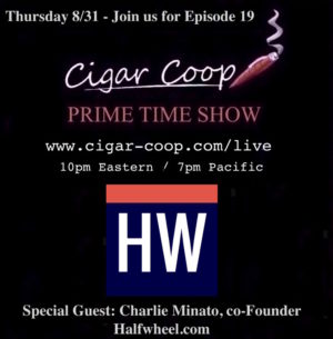Announcement: Prime Time Show Episode 19: 8/31/17 10pm Eastern, 7pm Pacific