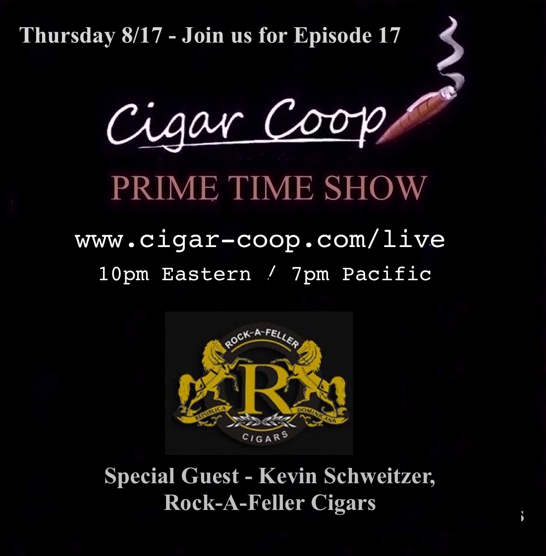 Announcement: Prime Time Show Episode 17: 8/17/17 10pm Eastern, 7pm ...