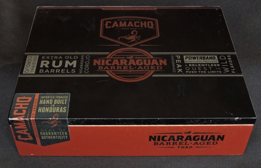 Camacho Nicaraguan Barrel Aged Toro - Closed Box
