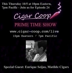 Announcement: Prime Time Show Episode 24: 10/5/17 10pm Eastern, 7pm Pacific