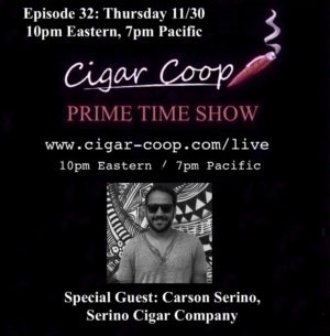 Announcement: Prime Time Show Episode 32 11/30/17 10pm Eastern, 7pm Pacific