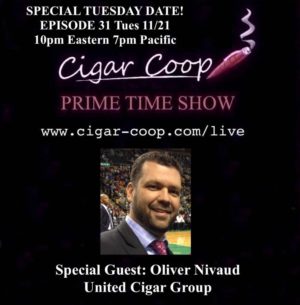 Announcement: Prime Time Show Episode 31 11/21/17 10pm Eastern, 7pm Pacific