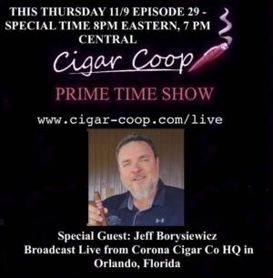 Announcement: Prime Time Show Episode 29 11/9/17 *SPECIAL TIME* 8pm Eastern, 5pm Pacific