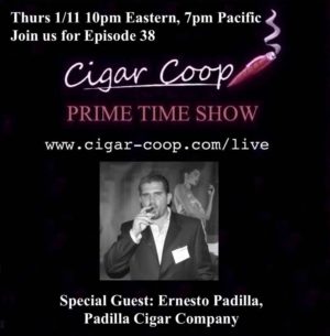 Announcement: Prime Time Show Episode 38 1/11/18 10pm Eastern, 7pm Pacific