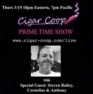 Announcement: Prime Time Show Episode 46 3/15/18 10pm Eastern, 7pm Pacific