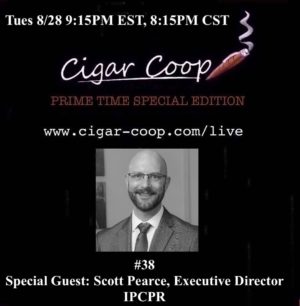 Announcement: Prime Time Special Edition #38 – Scott Pearce, IPCPR Tues 8/28 9:15pm EST, 8:15pm CST