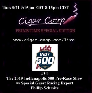 Announcement: Prime Time Special Edition #54 – The 2019 Indianapolis 500 Preview Show with Phillip Schmitz