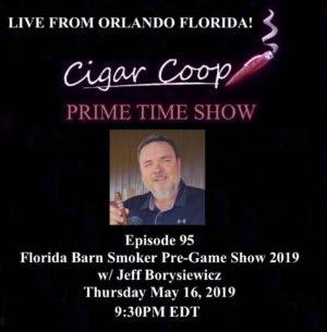 Announcement: Prime Time Episode 95 – Florida Barn Smoke Pre-Game Show 2019