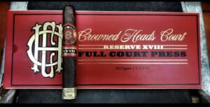 Cigar News: Crowned Heads Court Reserve XVIII Full Court Press Announced