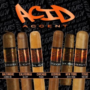 Cigar News: Drew Estate Expands ACID Accent Line with Four Regional Releases