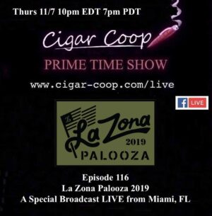 Announcement: Prime Time Episode 116 – Live from La Zona Palooza 2019