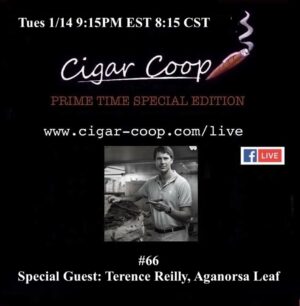 Announcement: Prime Time Special Edition 66: Terence Reilly, Aganorsa Leaf