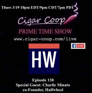 Announcement: Prime Time Episode 130 – Charlie Minato, Halfwheel