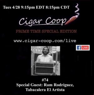 Announcement: Prime Time Special Edition 74 – Ram Rodriguez, El Artista
