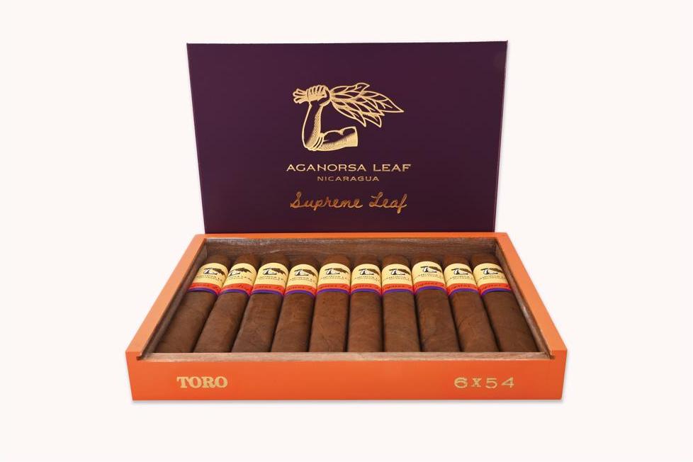 Cigar News Aganorsa Leaf Supreme Leaf Toro Coming in July Cigar Coop