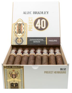Cigar News: Alec Bradley Project 40 Maduro Heads to Retailers
