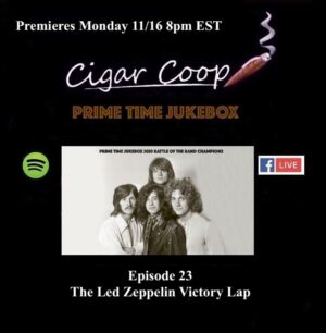 Announcement: Prime Time Jukebox Episode 23 – The Led Zeppelin Victory Lap