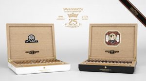 Cigar News: United Cigars Releasing Atabey and Byron 25th Anniversary Commemorative Humidor Sets for Corona Cigar Company