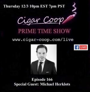 Announcement: Prime Time Episode 166 – Michael Herklots