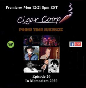 Announcement: Prime Time Jukebox Episode 26 – In Memoriam 2020