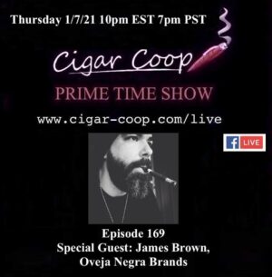 Announcement: Prime Time Episode 169 – James Brown, Oveja Negra Brands