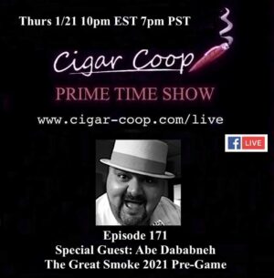 Announcement: Prime Time Episode 171: Abe Dababneh – The Great Smoke 2021 Pre-Game