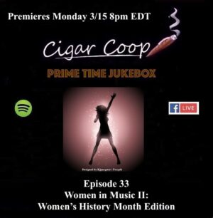 Announcement: Prime Time Jukebox Episode 33 – Women in Music II: Women’s History Month Edition