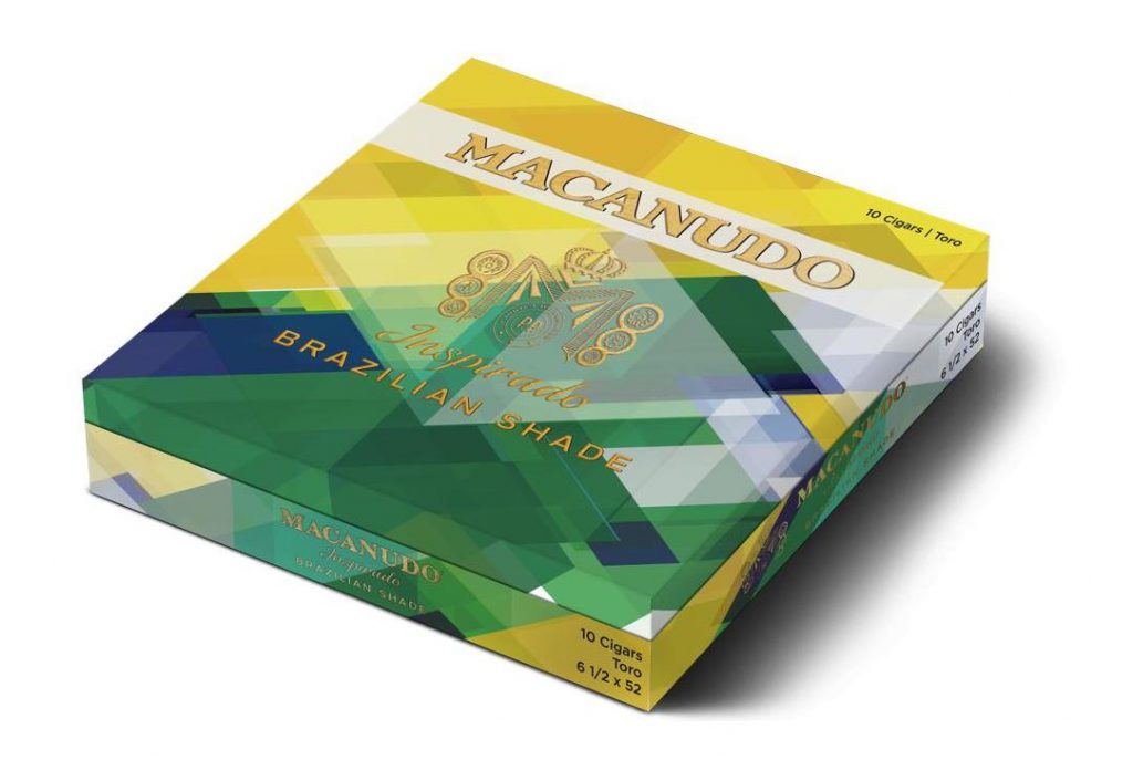 Packaging of the Macanudo Inspirado Brazilian Shade Toro