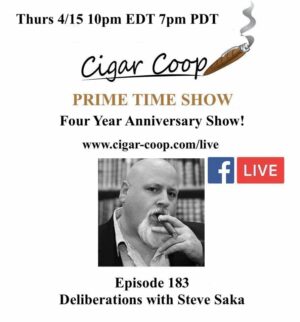 Announcement: Prime Time Episode 183 – Four Year Anniversary Show: Deliberations with Steve Saka