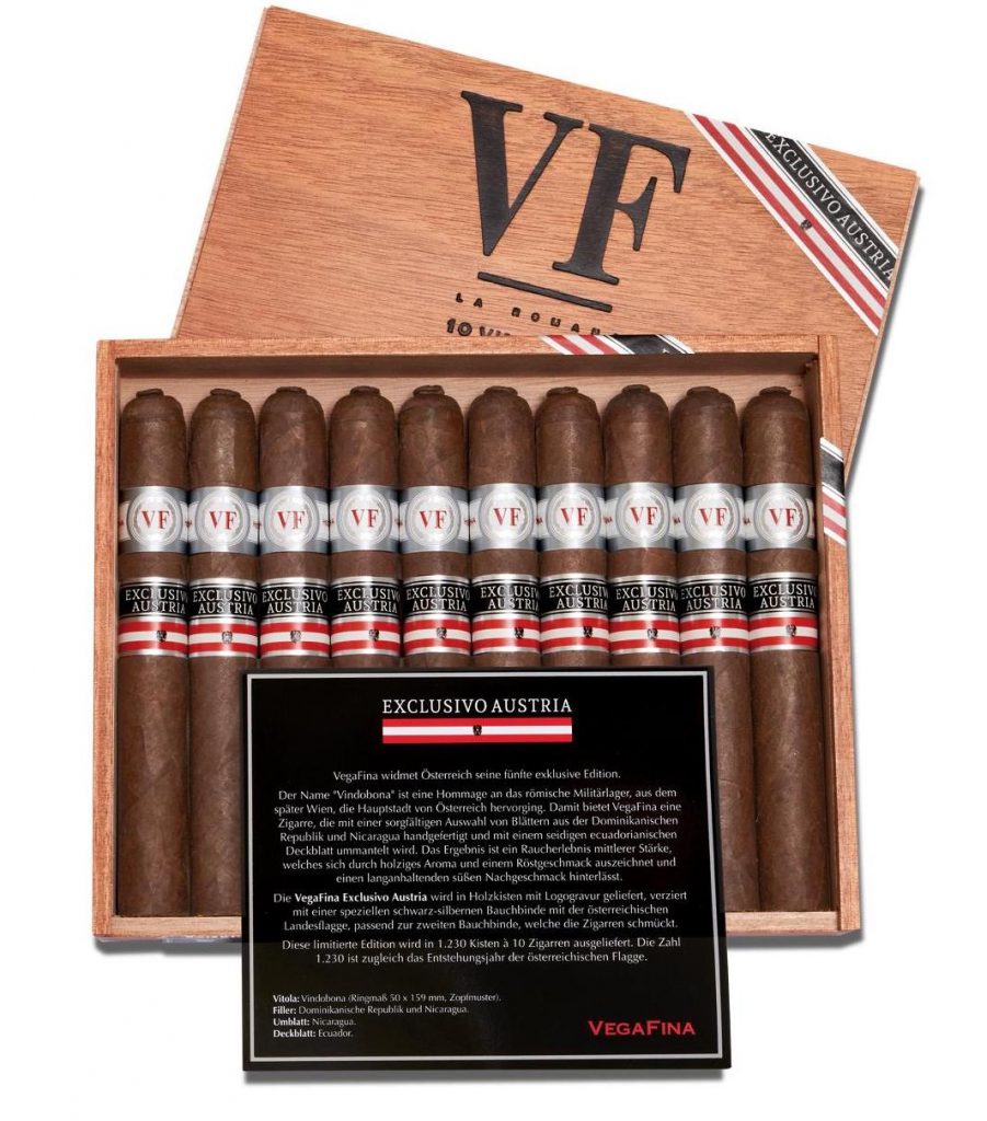 Cigar News: VegaFina Vindobona Exclusivo Austria Announced - Cigar Coop