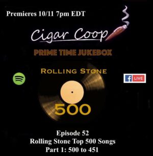 Announcement: Prime Time Jukebox Episode 52 – Rolling Stone Top 500 Songs Part 1: 500 to 451