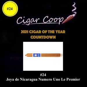 2021 Cigar of the Year Countdown (Coop’s List): #24 – Joya de Nicaragua Numero Uno Le Premier