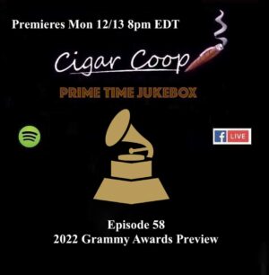 Announcement: Prime Time Jukebox Episode 58 – 2022 Grammy Awards Preview