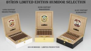 Cigar News: Selected Tobacco Releases Byron Humidor Sets for 2022