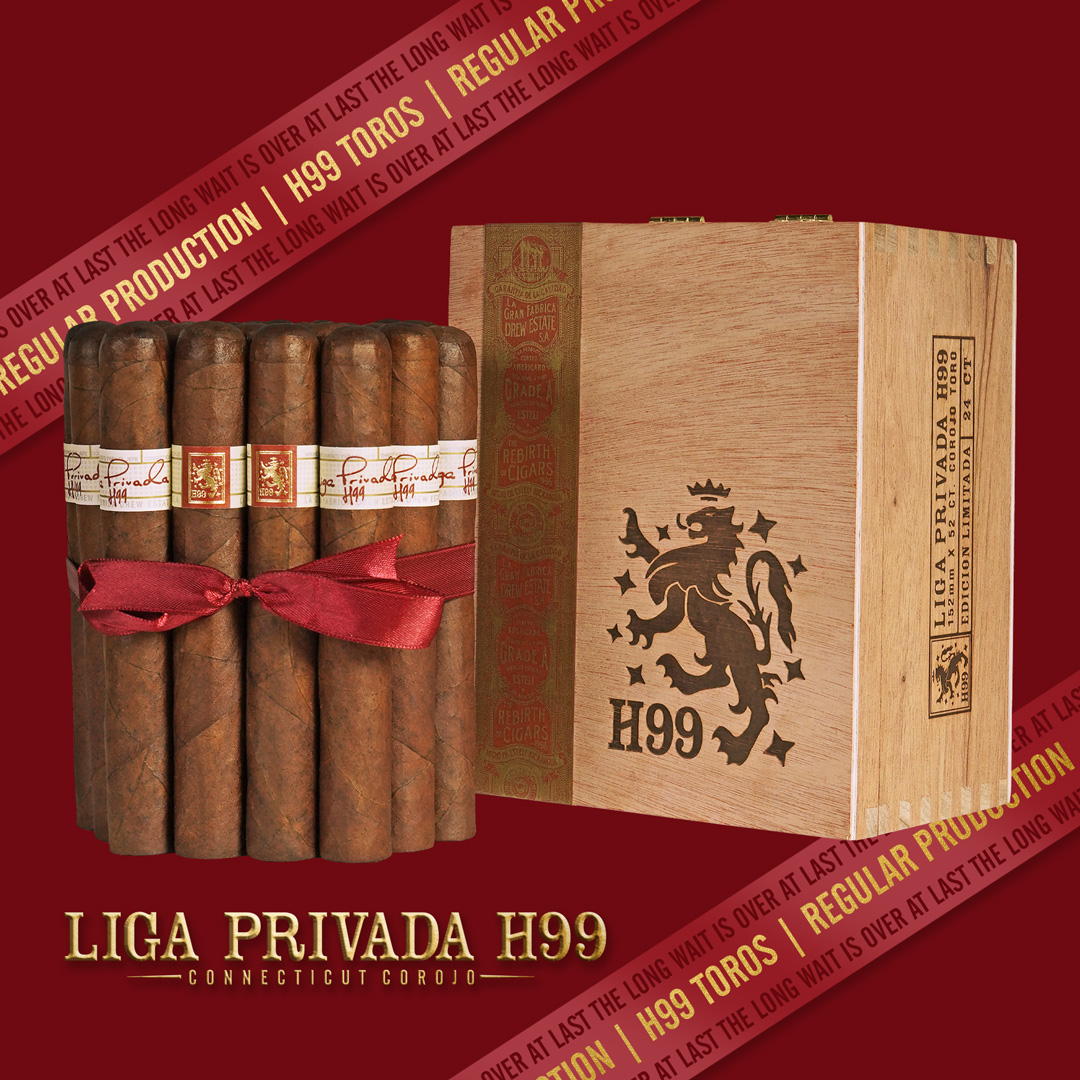 Cigar News: Drew Estate Announces Regular Availability for Liga Privada H99 Connecticut Corojo