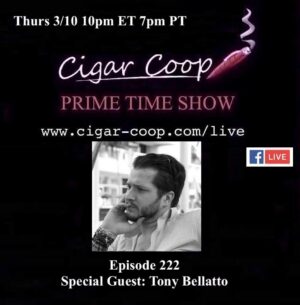 Announcement: Prime Time Episode 222 – Tony Bellatto