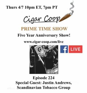 Announcement: Prime Time Episode 224 – Five Year Anniversary Show w/ Special Guest Justin Andrews