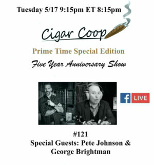 Announcement: Prime Time Special Edition 121 – 5 Year Anniversary Show w/ Pete Johnson & George Brightman