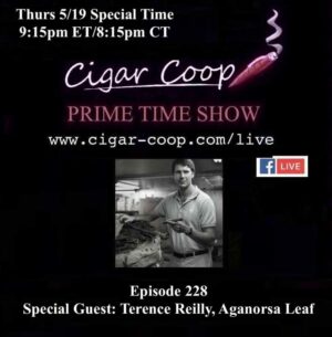 Announcement: Prime Time Episode 228 – Terence Reilly, Aganorsa Leaf